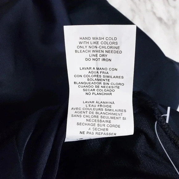 Island Waves Swim Tankini Moorea Adjustable Keyhole Halter Top Black Size 8 - Picture 7 of 15